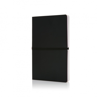 Logotrade promotional gift image of: Deluxe softcover A5 notebook