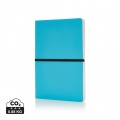 Deluxe softcover A5 notebook, blue