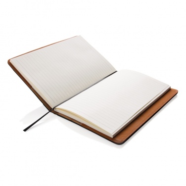 Logo trade promotional item photo of: Notebook with phone pocket