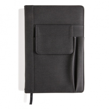 Logotrade business gift image of: Notebook with phone pocket