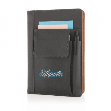 Logotrade promotional merchandise image of: Notebook with phone pocket