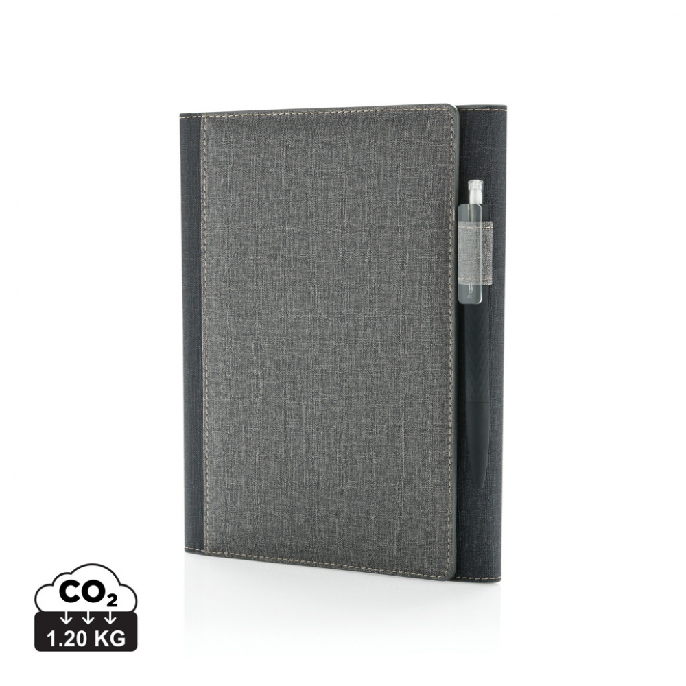 Logo trade advertising products image of: A5 Deluxe design notebook cover