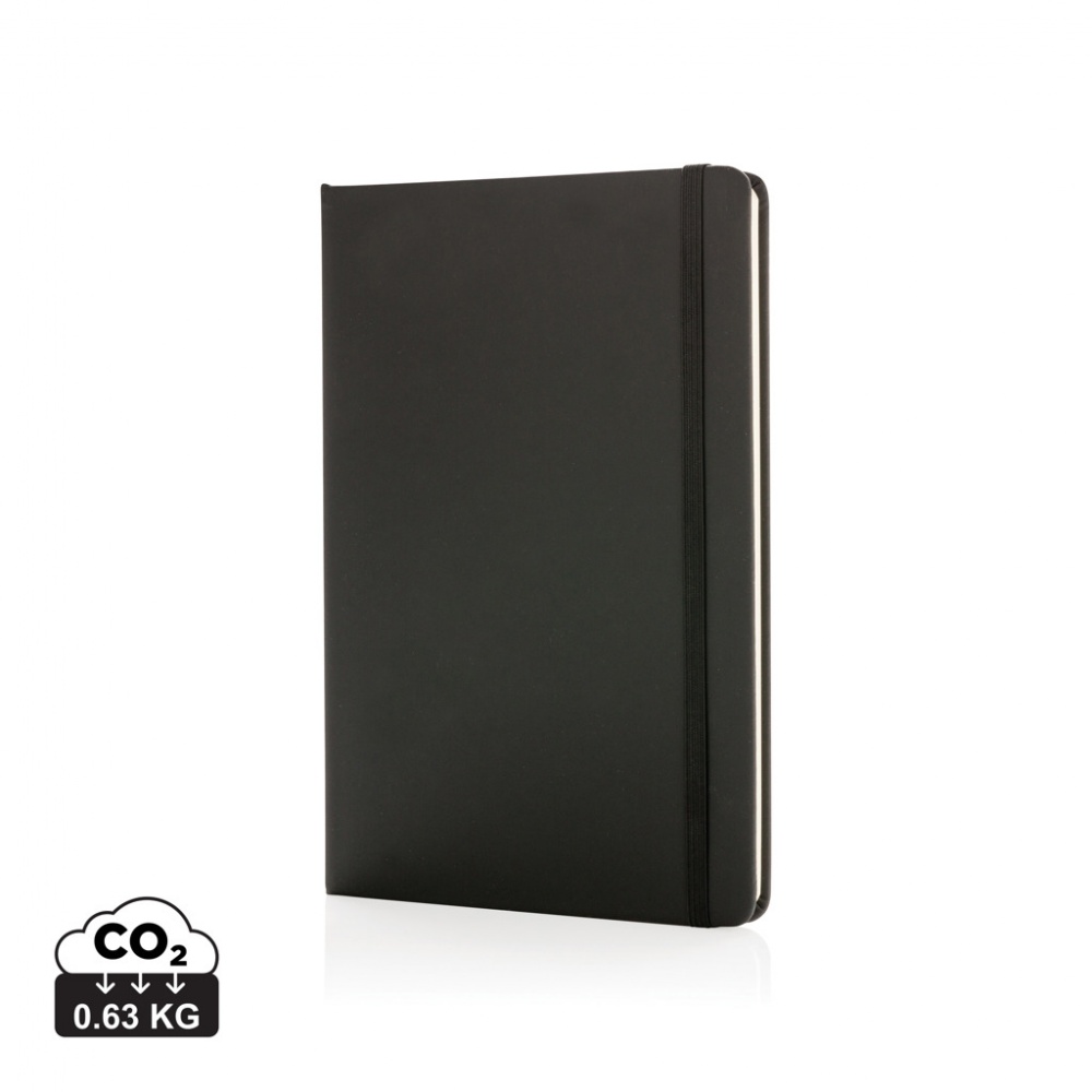 Logo trade promotional items picture of: Standard hardcover PU notebook A5