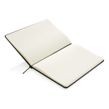 Logo trade promotional items picture of: Standard hardcover PU notebook A5