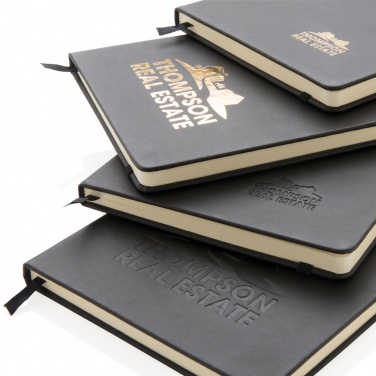 Logo trade promotional merchandise photo of: Standard hardcover PU notebook A5