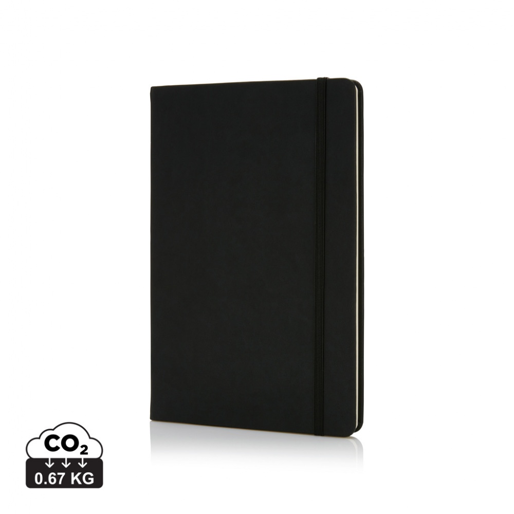 Logotrade promotional items photo of: Deluxe hardcover PU A5 notebook