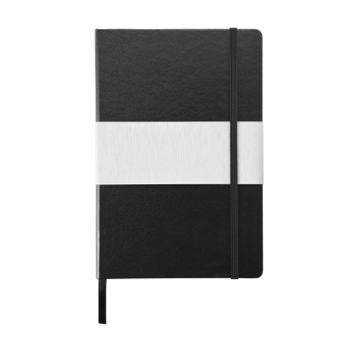 Logo trade promotional giveaway photo of: Deluxe hardcover A5 notebook