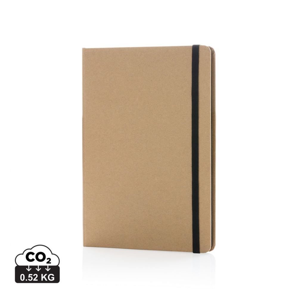 Logotrade corporate gift image of: A5 kraft notebook