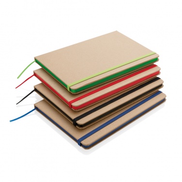 Logotrade promotional item picture of: A5 kraft notebook