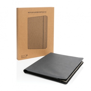 Logotrade corporate gift picture of: Recycled leather A4 portfolio