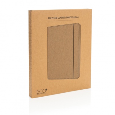 Logotrade promotional item picture of: Recycled leather A4 portfolio