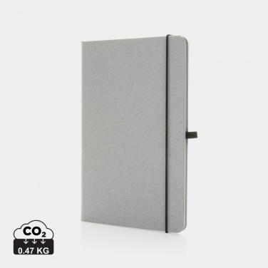 Logotrade promotional giveaway picture of: Recycled leather hardcover notebook A5