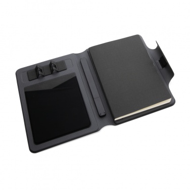 Logo trade business gift photo of: Artic Magnetic 10W wireless charging A5 notebook