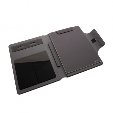 Logo trade business gift photo of: Artic Magnetic 10W wireless charging A4 portfolio