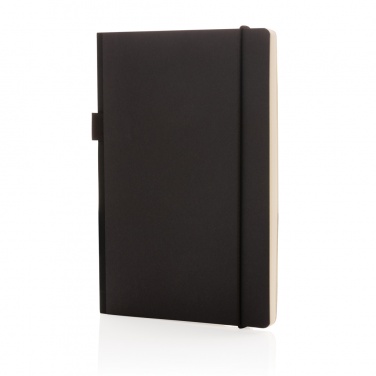 Logo trade advertising product photo of: A5 deluxe kraft hardcover notebook