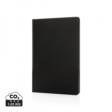 Logo trade corporate gifts picture of: A5 Impact stone paper hardcover notebook