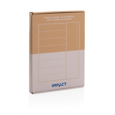 Logotrade promotional product image of: Impact Aware™ A5 notebook with magnetic closure