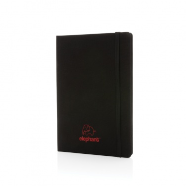 Logo trade promotional giveaways image of: GRS certified RPET A5 notebook