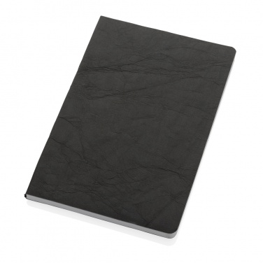 Logo trade promotional gifts picture of: Salton A5 GRS certified recycled paper notebook