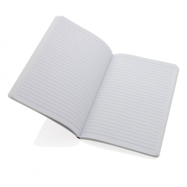 Logotrade promotional product image of: Salton A5 GRS certified recycled paper notebook