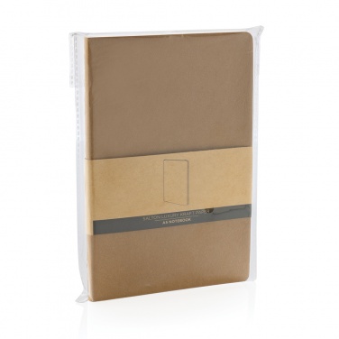 Logotrade corporate gift image of: Salton A5 GRS certified recycled paper notebook