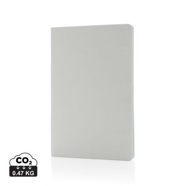 Logotrade business gift image of: Salton A5 GRS certified recycled paper notebook