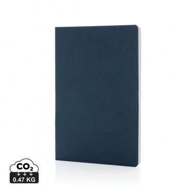 Logo trade promotional giveaways image of: Salton A5 GRS certified recycled paper notebook