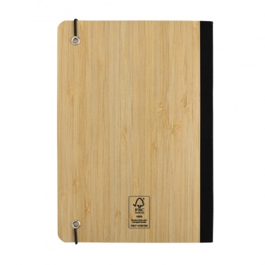 Logotrade promotional merchandise image of: Scribe bamboo A5 Notebook