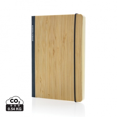 Logo trade promotional products picture of: Scribe bamboo A5 Notebook