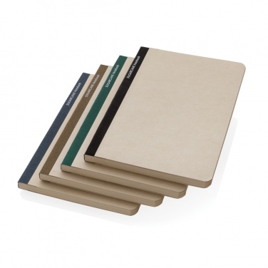 Logo trade promotional merchandise image of: Stylo Sugarcane paper A5 Notebook