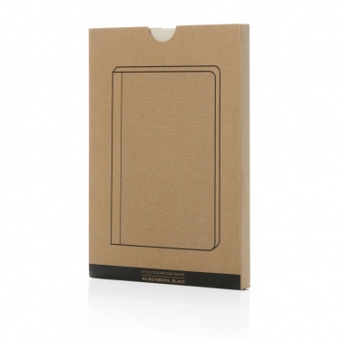 Logotrade promotional product picture of: Stylo Sugarcane paper A5 Notebook