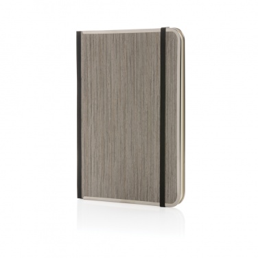 Logo trade corporate gift photo of: Treeline A5 wooden cover deluxe notebook