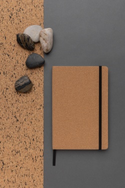 Logotrade corporate gift picture of: Stoneleaf A5 cork and stonepaper notebook