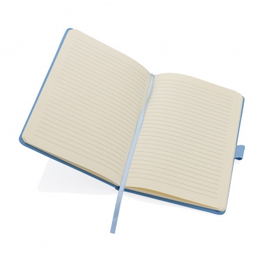 Logotrade promotional item picture of: Sam A5 RCS certified bonded leather classic notebook