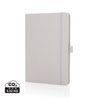 Logo trade promotional merchandise image of: Sam A5 RCS certified bonded leather classic notebook