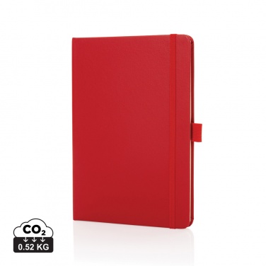 Logotrade business gift image of: Sam A5 RCS certified bonded leather classic notebook