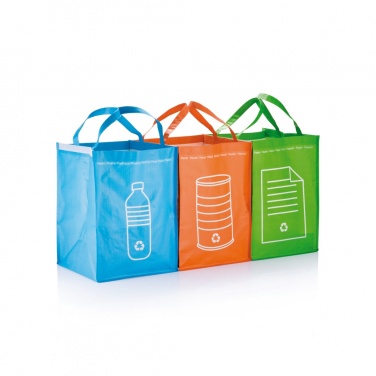 Logo trade promotional gifts image of: 3pcs recycle waste bags