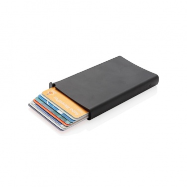 Logo trade promotional merchandise image of: Standard aluminium RFID cardholder