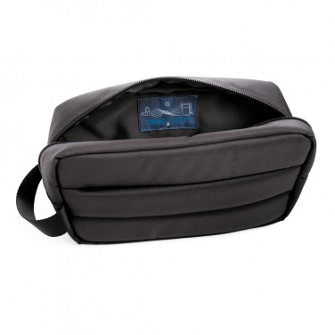 Logo trade corporate gifts image of: Impact AWARE™ RPET toiletry bag