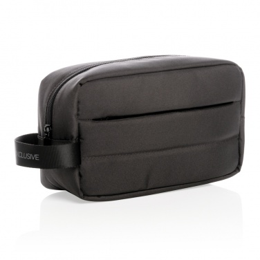 Logo trade business gifts image of: Impact AWARE™ RPET toiletry bag