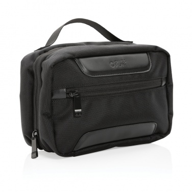 Logo trade promotional product photo of: Swiss Peak AWARE™ RPET Voyager toiletry bag