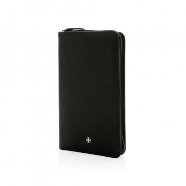 Logo trade promotional merchandise photo of: Swiss Peak Heritage RCS rPU RFID travel wallet