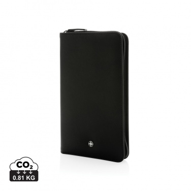 Logo trade corporate gifts picture of: Swiss Peak Heritage RCS rPU RFID travel wallet