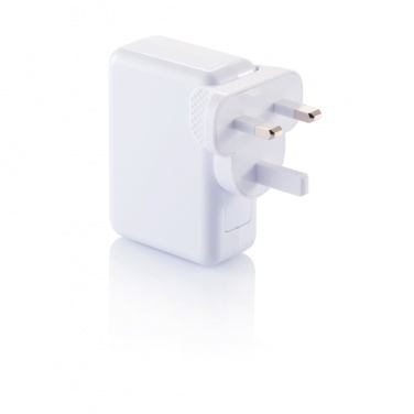 Logotrade corporate gifts photo of: Travel plug with 4 USB ports