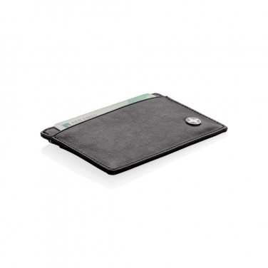 Logo trade corporate gifts image of: RFID anti-skimming card holder