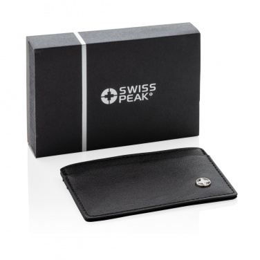 Logo trade corporate gifts picture of: RFID anti-skimming card holder