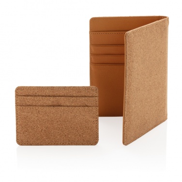 Logotrade business gift image of: Cork secure RFID passport cover