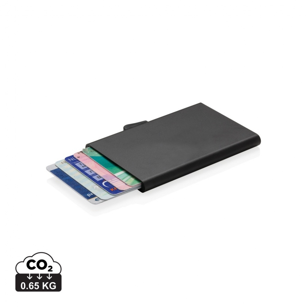 Logo trade business gift photo of: C-Secure aluminium RFID card holder