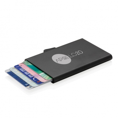 Logo trade promotional products picture of: C-Secure aluminium RFID card holder