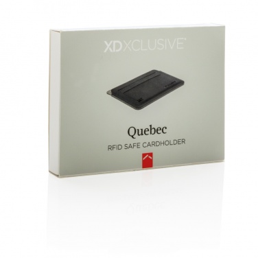 Logotrade promotional merchandise image of: Quebec RFID safe cardholder